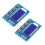 2Pcs 3 Channel PWM Pulse Generator Adjustable Frequency Square Wave Rectangular Wave Signal Generator Module 1