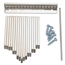 Kit di 17 Tasti per Pianoforte A Ponte e Sella per Kit di Ricambi DIY Kalimba