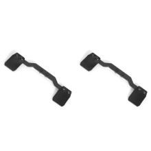 2X Parafango In Gomma con Materiale In Fibra di Carbonio per Auto RC ARRMA MOJAVE GROM 1/14, Parti di Aggiornamento