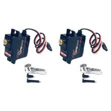 2X 17G 3.5KG Metal Gear Digital Servo e Metal Servo Arm S0017M per WPL C14 C24 MN D90 MN99S Parti di Aggiornamento per Auto RC,3