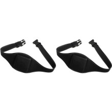 2X Ceinture de Microphone pour Instructeur de Fitness, Support de Taille Réglable pour Entraînement, Course à Pied Portable