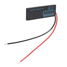 18650 Li-Ion Lipo Lithium Test 7-55V Zuuraccu Niveau Indicator Tester LEDDisplay Meter Module Capaciteit VoltageMeter,C