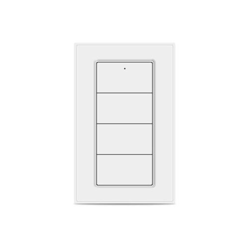 Tuya Zigbee Wireless 4-Gang Scene   Life App Control, Battery Powered Portable Scene Push Button