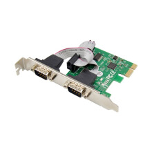 Carte D'Extension ST316 PCIe X1 AX99100 2S DB-9 Broches Port COM RS232 Multifonction Carte D'Extension Pratique