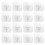 20Pcs Waterproof Self-Adhesive Hook Heavy-Duty Wall Hook Suitable for Home Kitchen Bathroom Punch-Free Strong Hook 1