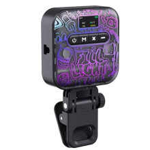 RGB  Portable Selfie Fill Light,Magnetic Mobile Phone Fill Light,2500-9000k FullColor Adjustable Photography Light,A