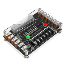 Module de Carte D'Alimentation ATX 12  USB 3A 3,3V 5V 12V -12V Tension de Sortie avec Boîtier en Acrylique