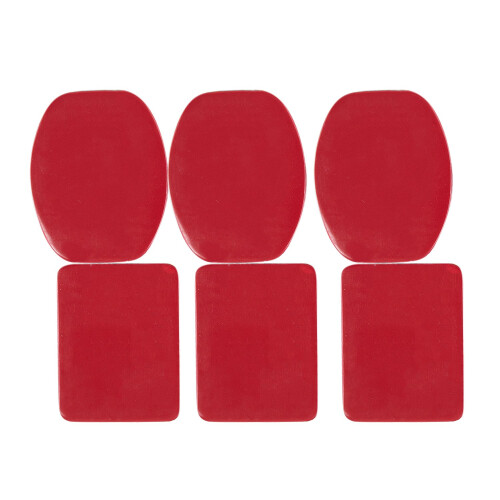 6 x Surface Base curbe Plane + 6 AdhesifFixation Pour  Hero 3/2/1