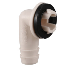 3X Air Conditioner Ac Drain Hose Connector Elbow Fitting for -Split Units and Window Ac Unit 3/5 Inch(15Mm)
