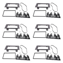 6X Pannello Radio Doppia Fascia per Autoradio per Kit Montaggio Cruscotto Daily 2006-2014 Telaio Audio