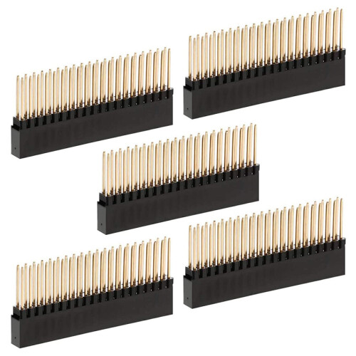 2X20 Pins Stapeln Header für Raspberry Pi ein + / Modell B + / 2/3/4 (Pack mit 5)
