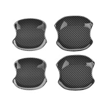 Manejar de Puerta de Fibra de Carbono para Coche, Cubierta de Cuenco, Embellecedor de Cavidad, GuarnicióN de Moldura de Captura para SIENTA 10