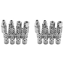 28 St Luftledningsslang Kompressorkoppling 1/4 Tum Bsp Metallkopplingar Koppling Hane Hona Snabbkopplingsset