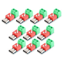 10PCS Type-C PD QC Trigger 5V-20V  Adjustable Voltage Power Module Dial Adjustment Voltage Fast Charging Decoy Module