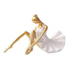 Ragazza di Danza Classica Oro Decorazioni per la Casa Astratti Arte Decorazioni per la Casa Sculture Moderne Statue per Decorazioni per la Casa per