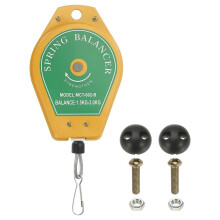 Retractable Spring Balancer, Bearing Spring Tool Load Balancer 4 Feet Adjustable Cable Retractor 3.3-6.6lbs (1.5-3kg)