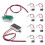 10pcs 2 Wires  Digital Voltmeter  2.5V-40V Digital Voltage Tester LED Display Panel Voltmeter 1