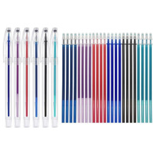 6 Heat Erase Pens Fabric Markers with 24Refills, Fabric Markers are Suitable Forquilting Supplies, Sewing Supplies