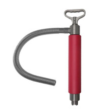 Pompe de Cale Manuelle pour Kayak 18 Pouces Pompes de Drainage Manuelles pour Kayaks, Canoës et Bateaux Accessoires de Kayak Rouge