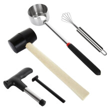 5Pack Coconut Opener Tool Set for Young Coconut Stainless Steel Coconut Opener Kit  Jack Opener Kit