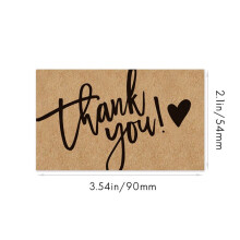 240 Pcs Exquisite Paper Thank You Cards ,for Small Business Appreciation Card Gift Decoration Cards