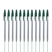 Stylo à bille multicolore élégant, pointe audacieuse,-Vert