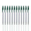 Stylo à bille multicolore élégant, pointe audacieuse,-Vert 1