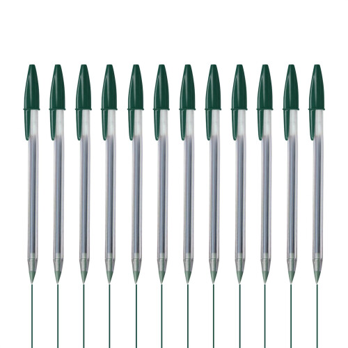 Stylo à bille multicolore élégant, pointe audacieuse,-Vert
