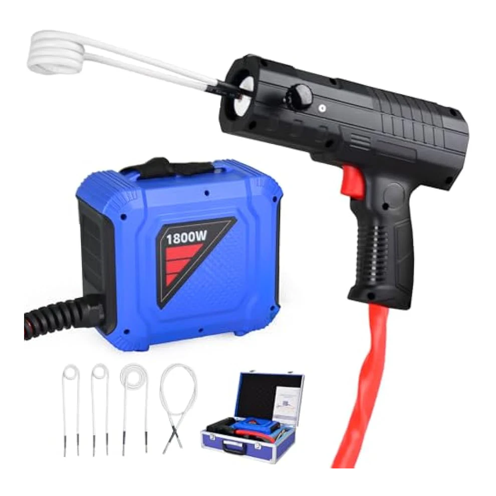 (Uk) Greenzach Magheat Pro 1800W Magnetic Induction Heater Kit | Flameless Rusted Bolt Remover | Heavy Duty Tool 1138392779378