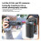 Remote Control Street Grip Holder for  X5/X4 Air Panoramic Camera Accessories with Shutter Button 3