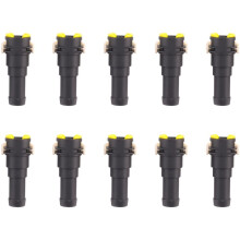 D651-61-240 Cooling System Heater Water Hose Connector for 3 2004-2012 5 6 GH 2008-2012 Mazda2 10 PCS