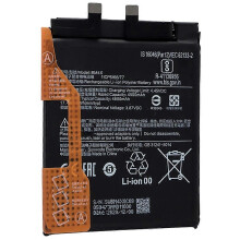 Lithium-iontový polymerový bateriový modul kompatibilní s Xiaomi 11, dobíjecí 3,87 V 4500 mAh (kód: BM4X)_P