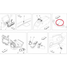 675000358 Car A/C Climate Control Temperature Sensor for Ghibli Quattroporte