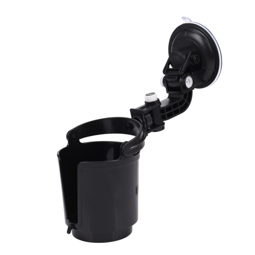 Car Auto Noir 9.5Cm Drink Can Cup Bottle Support de Support RéGlable