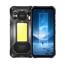 (Black) OUKITEL WP61 AI Rugged Phone Dimensity 7025 5G 12GB 512GB 20000mAh Battery 6.8-inch Android 16 Smartphone,Black