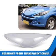 Car Front Headlight Cover for 207 2009 2010 2011 2012 2013 Waterproof Headlight Shell Cover