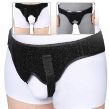 Leistenbruch-Stützgürtel, doppelte Leistenbruch-Schmerzlinderungs-Bandage für Männer MSPHX