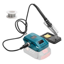60-W-Akku-Lötkolben, kompatibel mit Bosch Professional 18V System GBA-Akkus, einstellbare Temperatur (MSPHX)