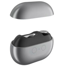 Elektrischer Nagelknipser für Senioren mit LED-Licht, wiederaufladbarer Zehennageltrimmer für dicke Nägel, Grau, MSPHX
