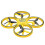Drone met gebarenbesturing, RC quadcopter, handsensor, 360 flips, LED-verlichting MSPHX 1