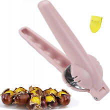 Verse kastanjes van groot formaat voor een feestelijke snack, seizoensgebonden eetbare lekkernijen MSPHX