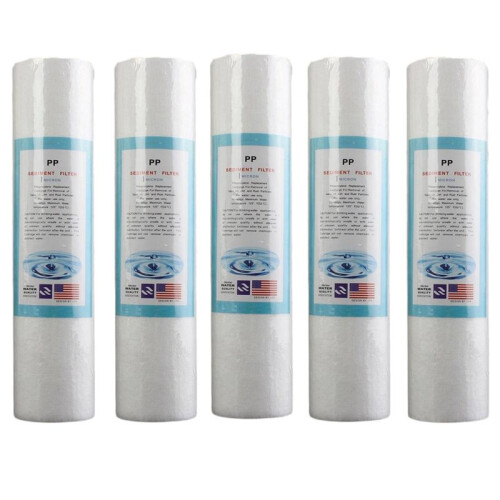 15 St Utbytesvattensedimentfilter (5 Mikrometer) 2,5 Tum X 10 Tums Patroner 1