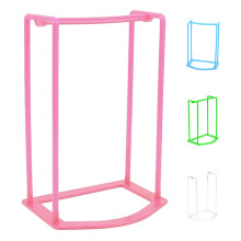 1pcs Design Clothes Hanger Stacker Holder Storage Organizer Rack(pink)