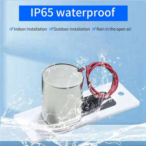 4X Waterproof Electronic Drop Bolt NC Door Lock  12V Induction Auto Deadbolt for Enhanced Daily Security 2