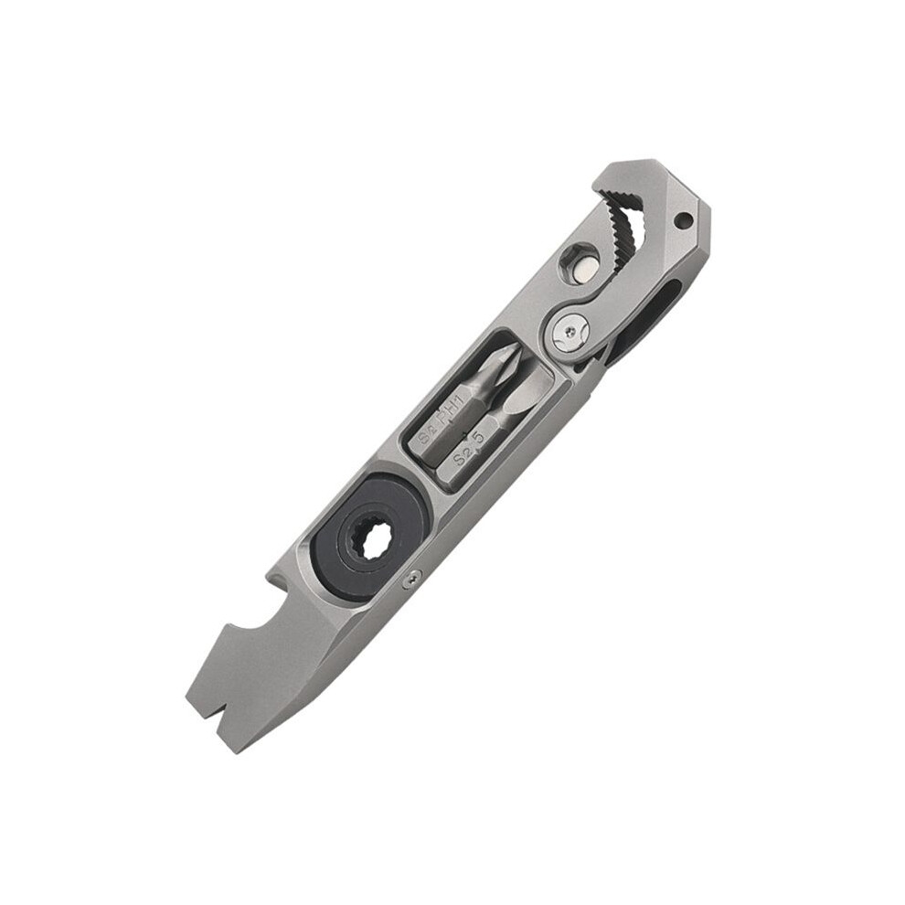 Titanium Edc Pry Bar,Multifunctional Tool,Wrench/Pry Bar/Screwdrivers/Nail Drivers/Bottle Openers & Other Functions 6032556387728