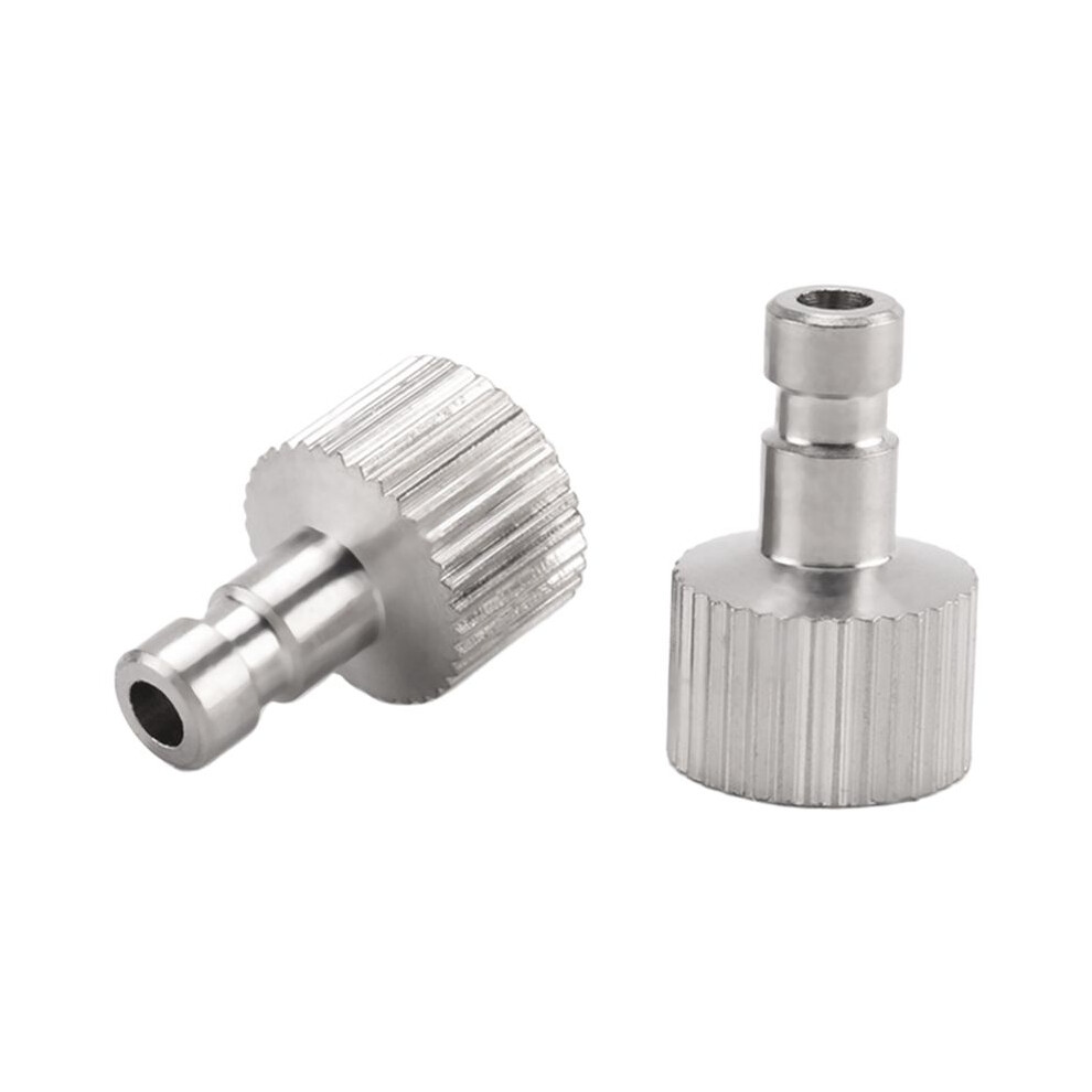 8Pieces Airbrush Adapter Set Airbrush Quick Release Coupling Disconnect Adapter Kit For Air Compressor And Airbrush Hose 6032982400800