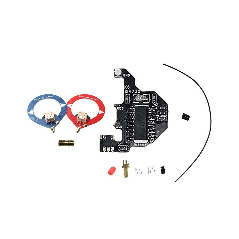 Si4732 Radio Module+2Xdonut Antenna For Quansheng Uvk5/Uvk6 Shortwave Modification Module Dual Antenna Solution 4711226837863