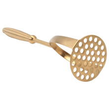 Gold Stainless Steel Potato Masher Household Potato Press Manual Multifunctional Masher Masher