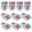 10 Pcs Terminal Connection Clamp Set, Wire Connector, Quick Compact Cable Connector NC-422 Transparent 1