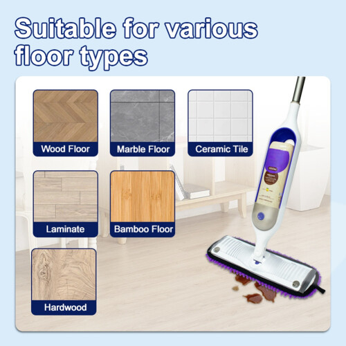 3PCS for  Power Mop Spray Mop Cloth Chenille Reusable Floor Cleaning Replacement Pad